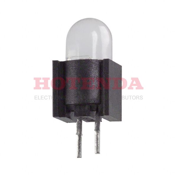 5505504 - LED 5MM VERT SUP CLEAR RED PCMNT