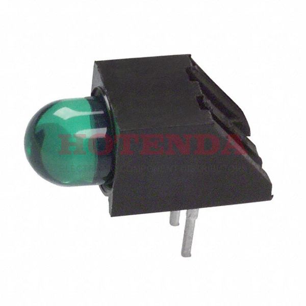 5300H5 - LED GREEN T1-3/4 RT ANG PCB