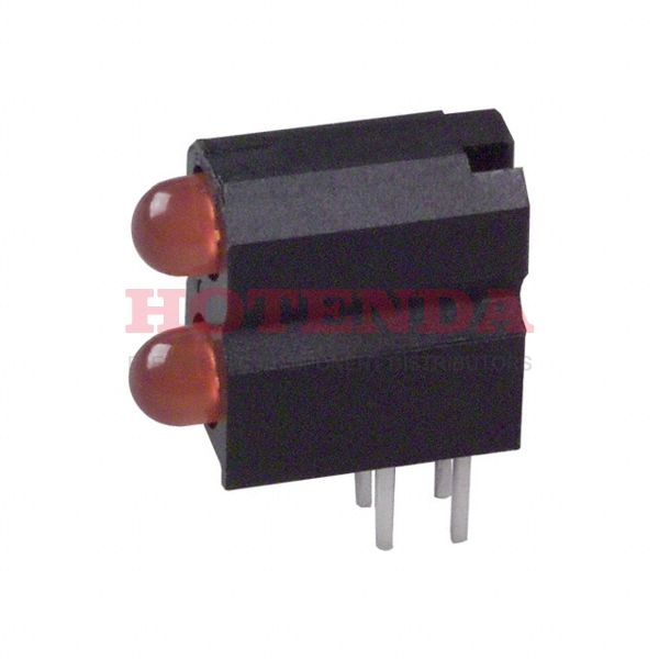 5530177300 - LED 2HI 3MM DIFF ORANGE PC MNT