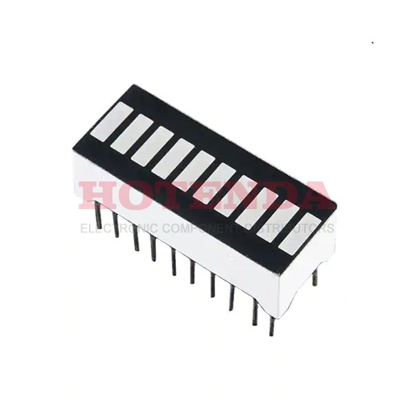 COM-09936 - 10 SEGMENT LED BAR GRAPH - YELLO