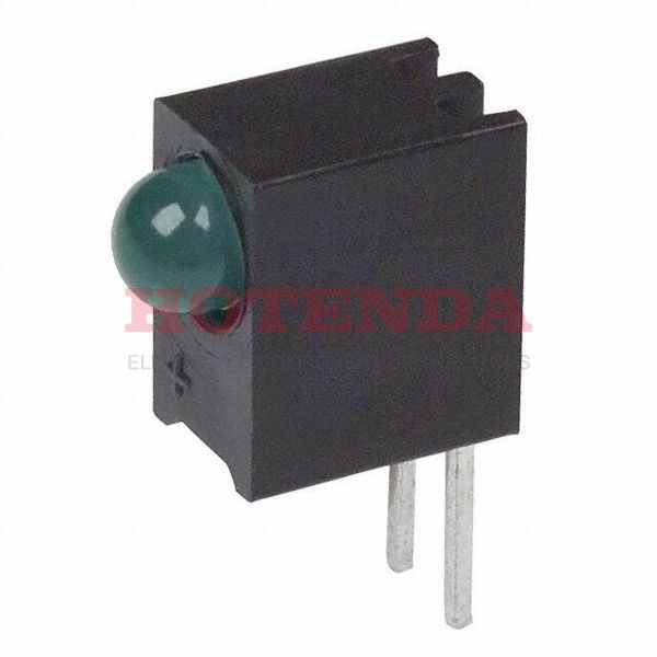 5652F5-5V - LED GREEN T1 RT ANG 5V LC PCB