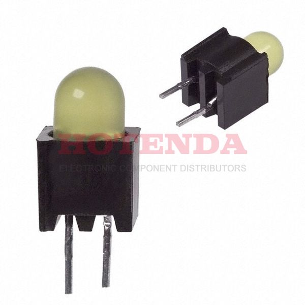 5381H7 - LED YELLOW T1-3/4 VERTICAL PCB