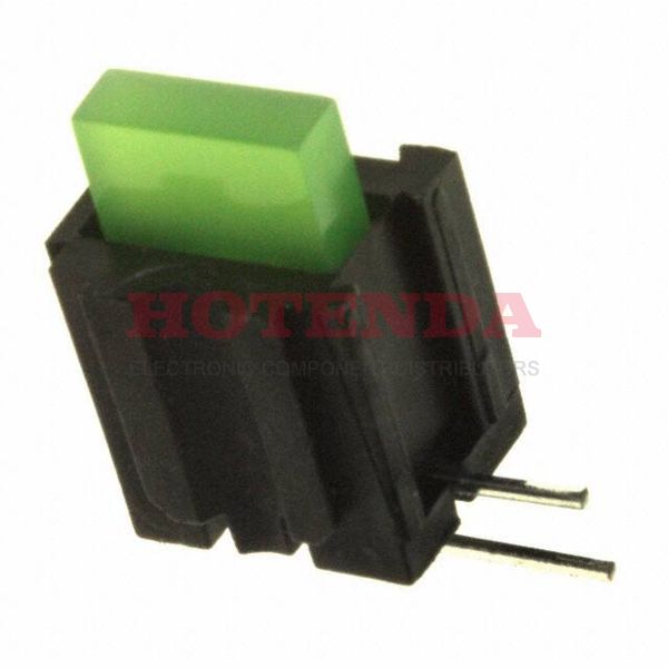 CMV01G - LED GRN RECT MODULAR VERT