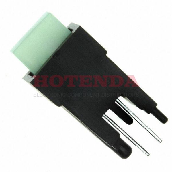 5611R5 - LED GREEN RECTANG .725" HI ASSY