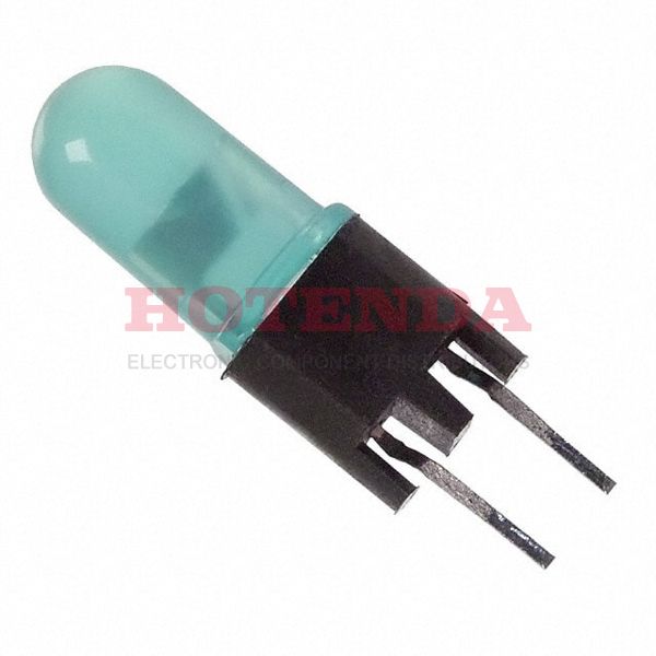 5340H5LC - LED SUPER BRITE GRN T1-3/4 VERT
