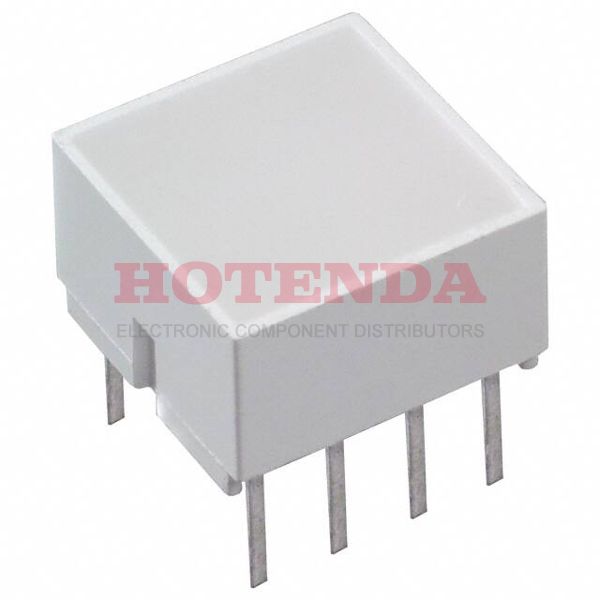 HLMP2655 - LED LT BAR HI EFF RED 4LED DIP