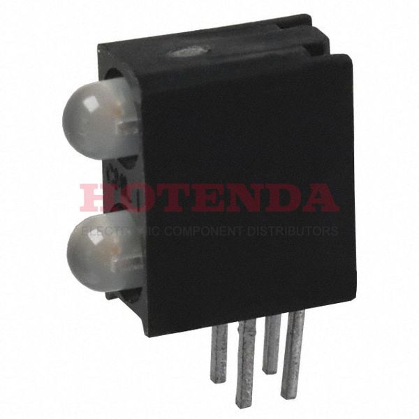 553-0744 - LED 3MM BI-LEVEL YLW/GRN RA PCB