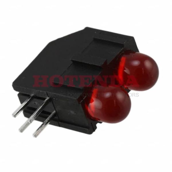 WP1503EB/2SRD - 5MM BI-LEVEL SUPER BRIGHT RED DI