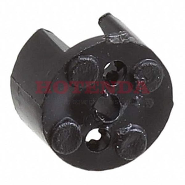 STD_120_BLK - LED HOLDER TRI-LEAD BLACK
