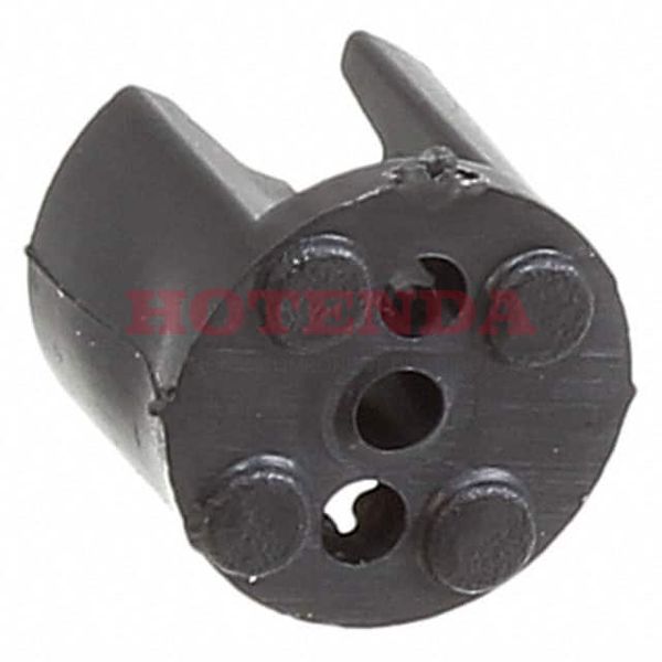 STD_160_BLK - LED HOLDER TRI-LEAD BLACK