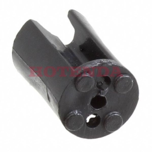 STD_280_BLK - LED HOLDER TRI-LEAD BLACK