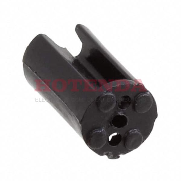 STD_340_BLK - LED HOLDER TRI-LEAD BLACK