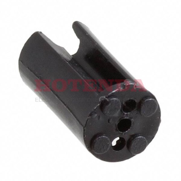 STD_360_BLK - LED HOLDER TRI-LEAD BLACK