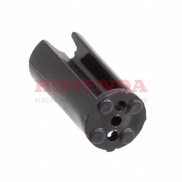 STD_400_BLK - LED HOLDER TRI-LEAD BLACK