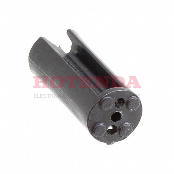 STD_450_BLK - LED HOLDER TRI-LEAD BLACK