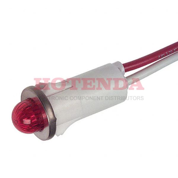 1091A49 - LED IND LIGHT 6V RED