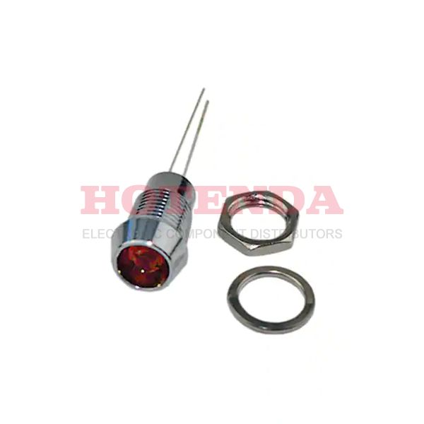 L65DR2L - LED 5MM RED DIFFUSED PANELMT