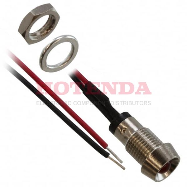MPR5RDW12.0 - LED PANEL INDICATOR RED 2.1V