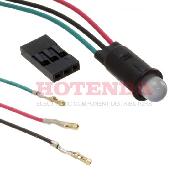 PM53-RYW12.0CC - INDICATOR LED RED/YELLOW PNL MNT
