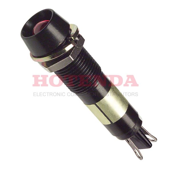 6092122140 - LED PNL MT 9MM 24V BLACK RED