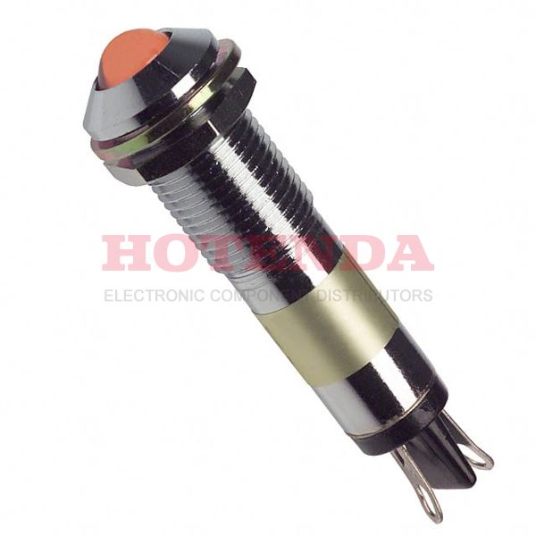 6091312140 - LED PNL MT 9MM 24V CHROME YELLOW