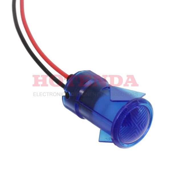 6531403103F - 1/2" FLT SNAP BL 12VDC W/LEADS