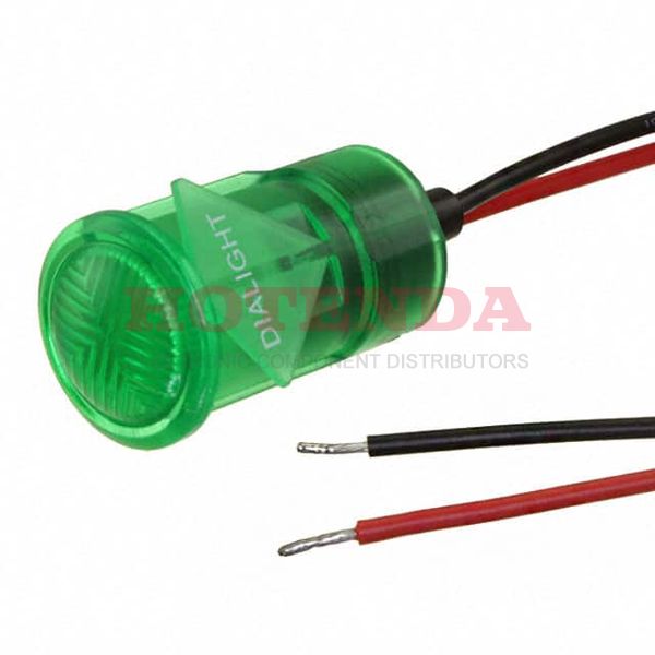6531204103F - 1/2" FLT SNAP GN 24VDC W/LEADS