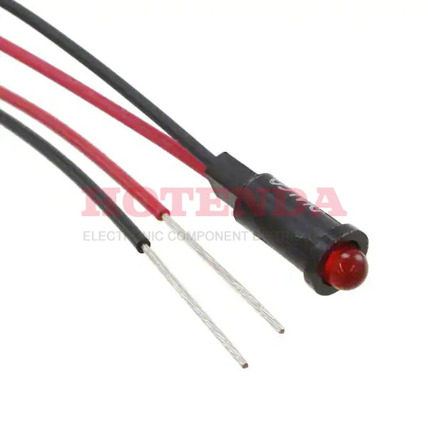5580102003F - LED PANEL IND RED DIFF SNAP-IN