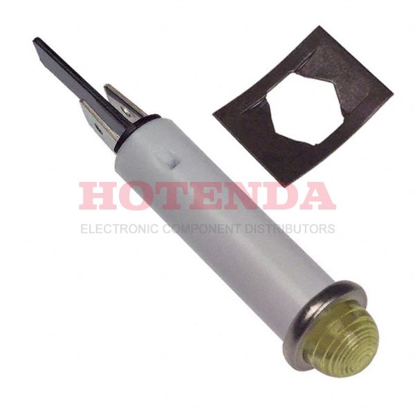 2191QU7-24V - LED IND LIGHT 24V YELLOW