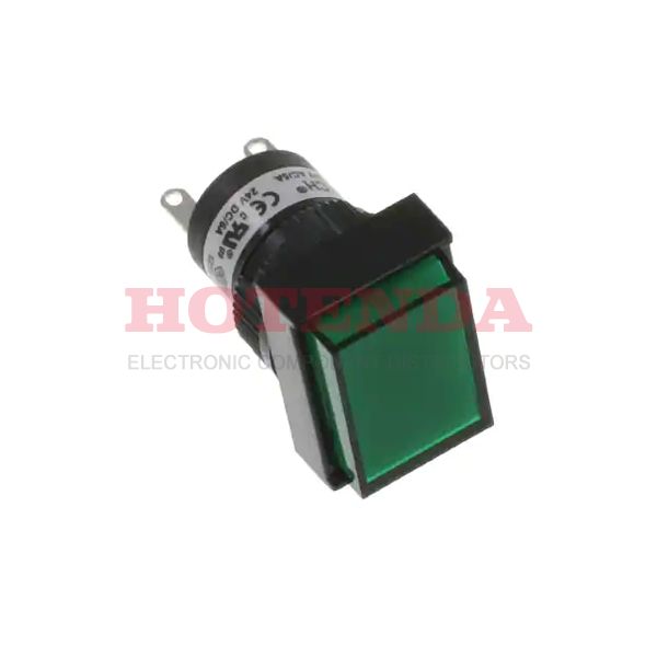 L16PLT10CGRN - Switch Accessories Illuminated GRN 28VAC/DC