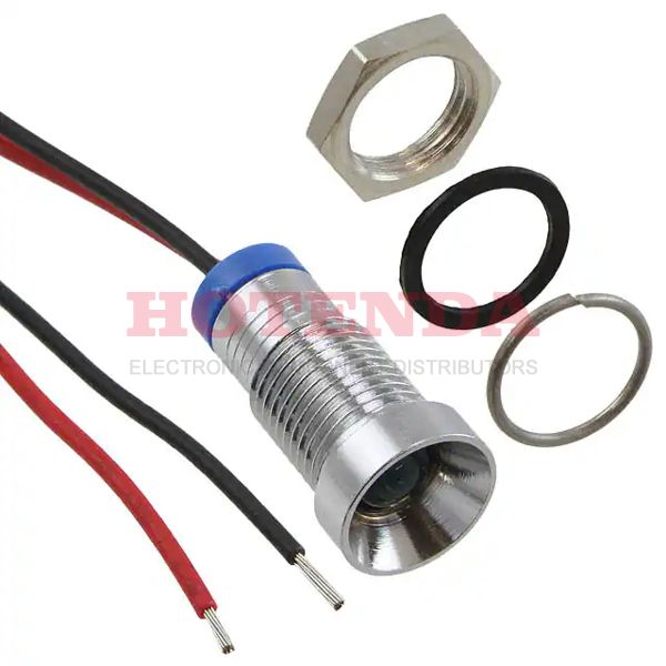 Q8R7CXXB02E - LED PANEL MOUNT INDICATOR BLUE