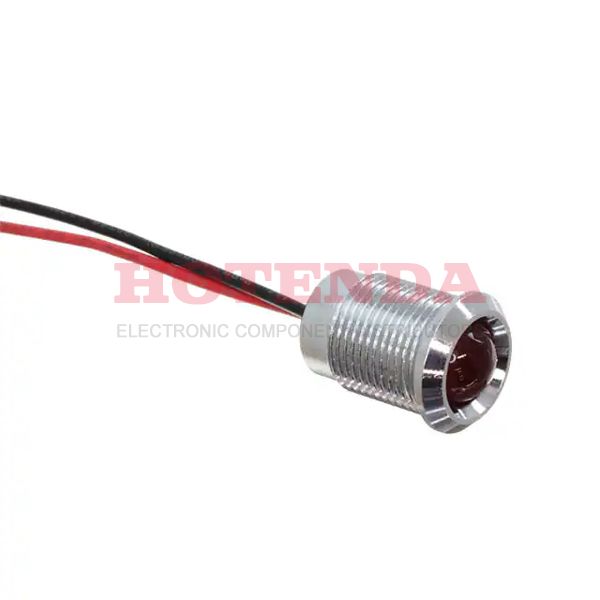 Q14P5CXXHR12E - LED INDICATOR 14MM PROMINENT CHR