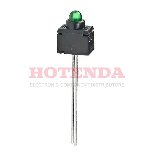 G01PF - INDICATOR SW GRN LED STRAIGHT PC