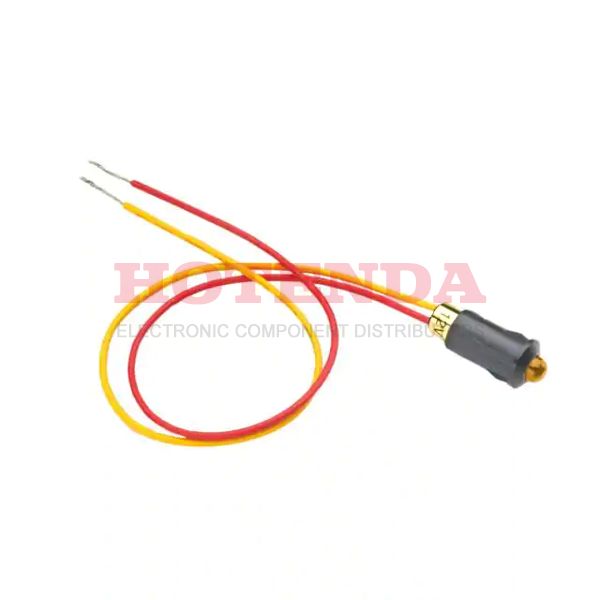 PL-525-RC - PILOT LED 12V RED PUSH-IN WIRE