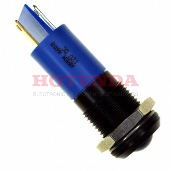 Q14P1BXXB12E - INDICATOR 12V 14MM PROMINENT BLU
