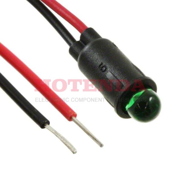 PM5GTW12.0 - PNL MNT GREEN 20MA W/WIRE 12"