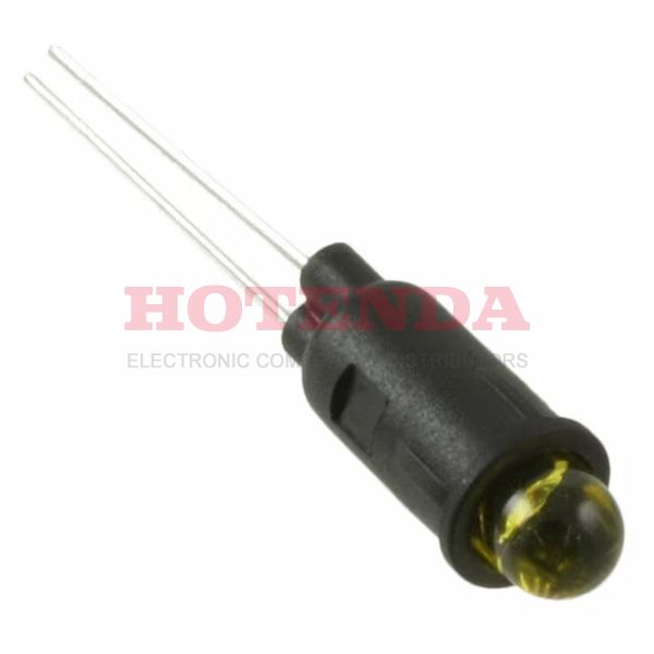 PM5YT - PNL MNT W/ WIRE 590NM 40MCD YLW