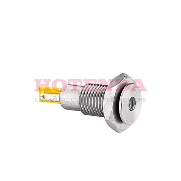 DX0506/GN/12 - LED Panel Mount Indicators Grn LED Indicator 2.8mm Tab 12 Volt