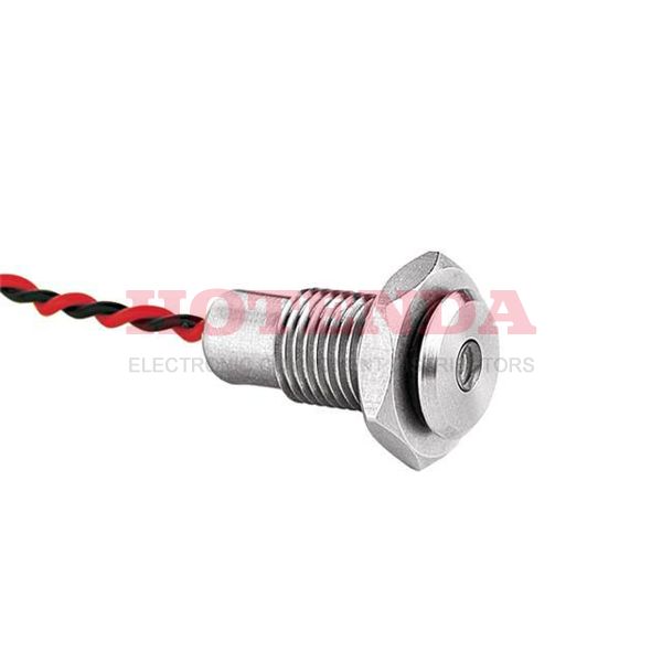 DX0507/BL/00 - LED Panel Mount Indicators Blu LED Indicator Wire Leads