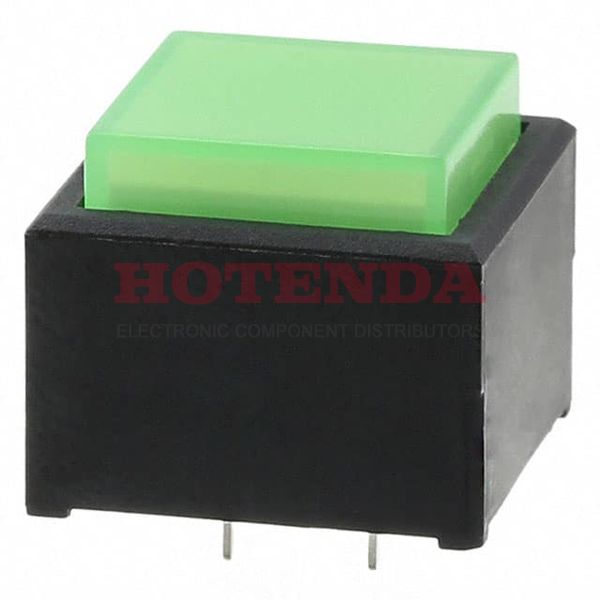 LP1S-L5-Z - PILOT LIGHT 12MM SQ GREEN LED