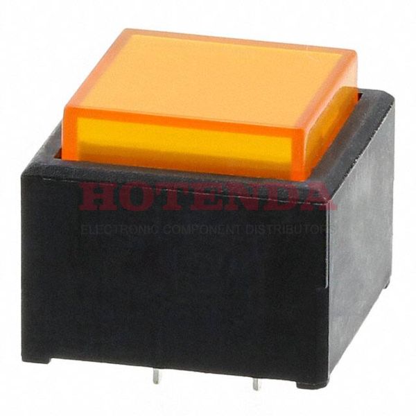 LP1S-L8-Z - PILOT LIGHT 12MM SQ YELLOW LED