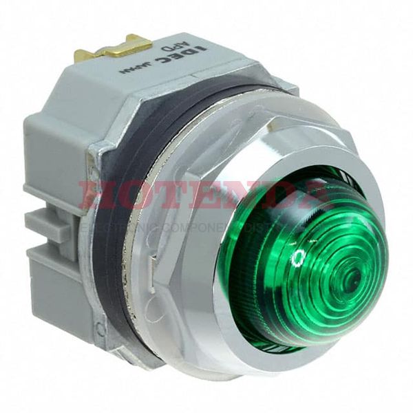 APD199DN-G-120V - LED PANEL INDICATOR GREEN 120V