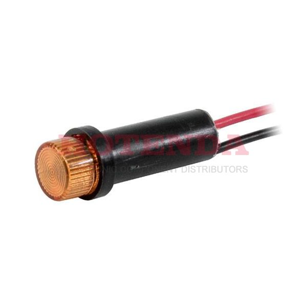 41W-BCA2-SO - PMI LED .250" HI HAT WIRE 2V AMB
