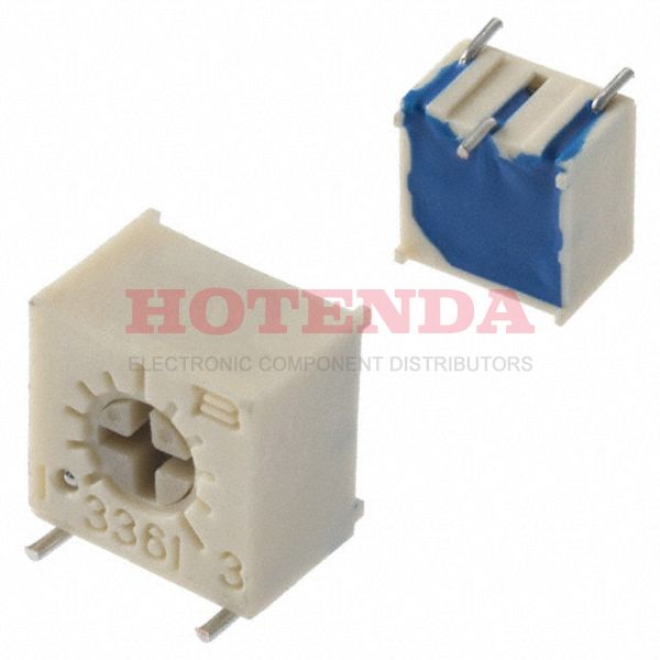 3361S-1-504GLF - TRIMMER 500K OHM 0.5W SMD