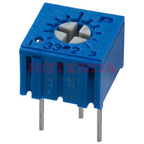 3362P-1-252LF - 2.5kO Through Hole Trimmer Potentiometer 0.5W Top Adjust Bourns 3362 Series