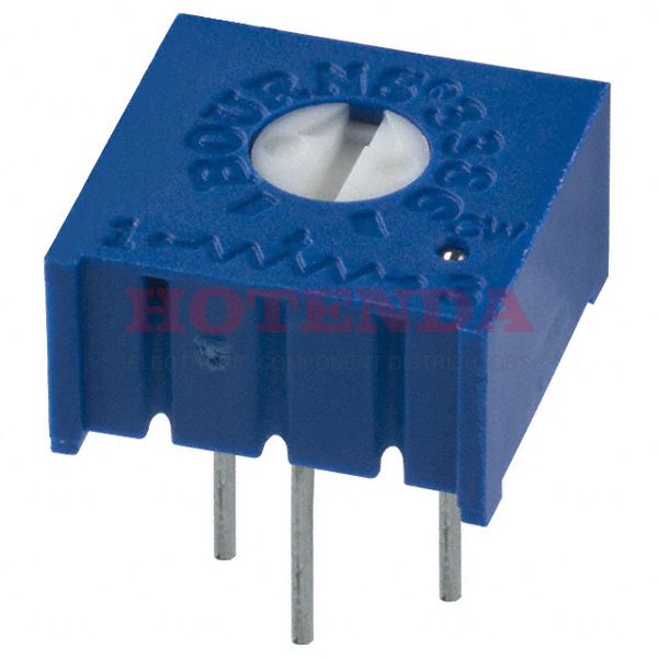 3386P-EY5-103LF - TRIMMER 10K OHM 0.5W PC PIN TOP