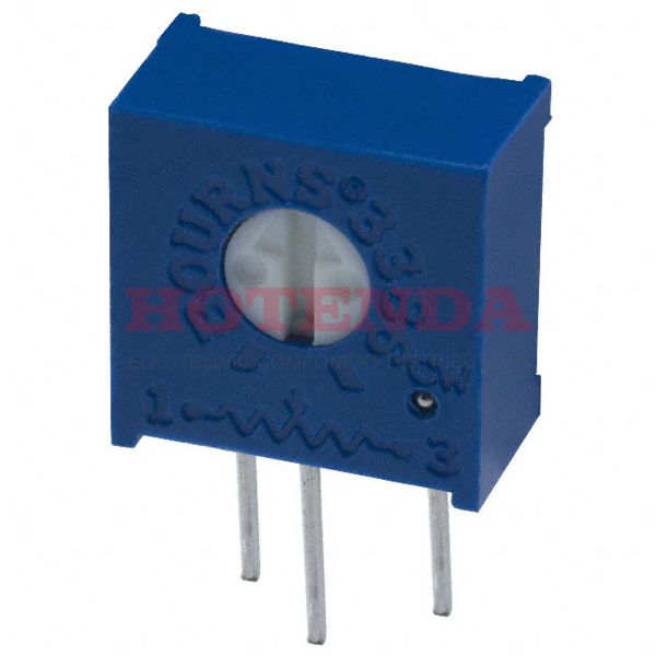 3386H-1-103T - Trimmer Resistors - Through Hole 3/8SQ 10KOHMS 10% 0.5WATTS