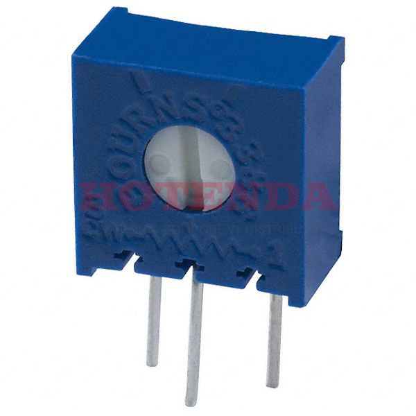 3386X-1-105 - TRIMMER 1M OHM 0.5W PC PIN SIDE