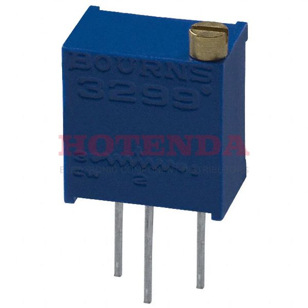 3299Y-1-504 - TRIMMER 500K OHM 0.5W PC PIN TOP