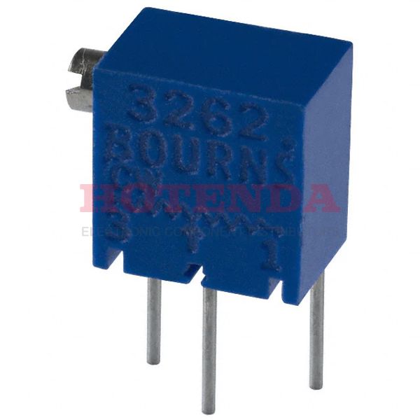 3262X-1-200 - TRIMMER 20 OHM 0.25W PC PIN SIDE